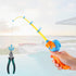 Timisea 3 Pcs Fishing Rod Pole Pool Toy, Magnetic Fishing Game for Toddler Kids, Baby Bath Toy, Educational Learning