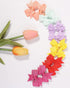 Baby Hair Clips 60PCS - 2" Fully Lined Tiny Hair Bows Alligator Clips for Infants and Toddlers
