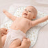 Hahafelt 3 Pcs Changing Pad Liners Fits in Peanut Shape Changing Pad Waterproof Diaper Mats Organic Cotton Peanut Mats