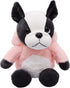 BABOLI Adorable French Bulldog Plush – 10" Soft Stuffed Animal in Bunny Costume for Easter & Kids Birthday Gifts