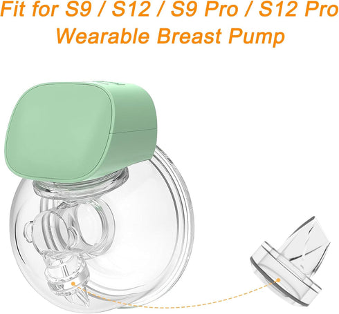 6 Pack S9 S12 S9Pro S12Pro Silicone Duckbill Valve Compatible with / / / Wearable Breast Pump, Electric Breast Pump