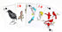 180pcs Apostrophe Games Blank Playing Cards Blank Playing Cards to Write On Custom Card Deck with Matte Finish