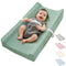 Navari Vegan Leather Waterproof Baby Changing Pad - Wipeable, Extra Thick & Portable