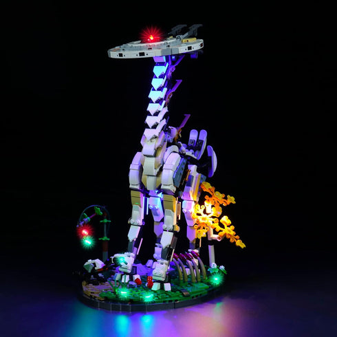 Upgraded Light Kit for Lego Horizon Forbidden West: Tallneck Building Set, Lights Decoration Compatible with Lego 76989