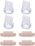 Goktvai 4pcs Replacement Valves & 4pcs Spout Caps for eufy Wearable Breast Pump