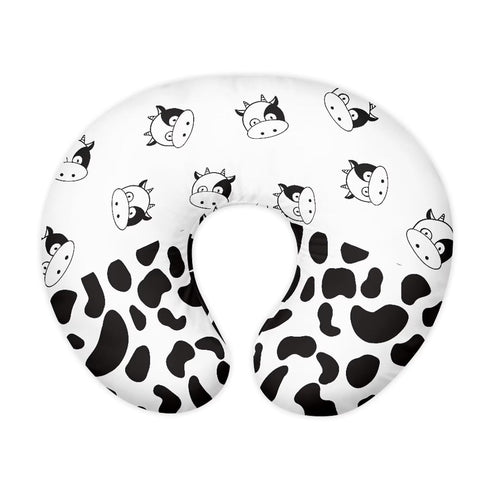 Urndoeng Baby Pillow Cover,Nursing Pillow Cover for Breastfeeding Pillow,Nursing Pillow Cover Girl,Cow Nursing