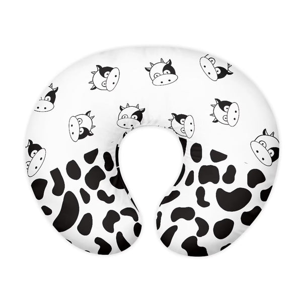 Urndoeng Baby Pillow Cover,Nursing Pillow Cover for Breastfeeding Pillow,Nursing Pillow Cover Girl,Cow Nursing