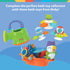 3 18+ Nuby Floating Octopus with Hoopla Rings - Baby & Toddler Bath Toy - No Hole Design Keeps Moisture Out - Fine