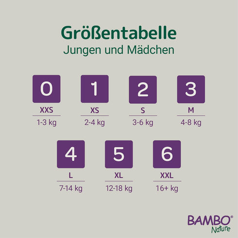 Bambo Nature Premium Baby Diapers, Size 6, 40 Count - Green Bag