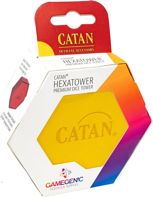 Catan Hexatower in Yellow
