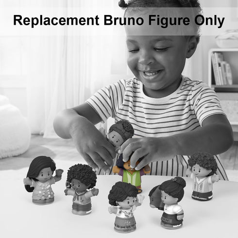 Little People Encanto Playset Replacement Part - HMX75 ~ Mirabel's Uncle Bruno Holding a Rat