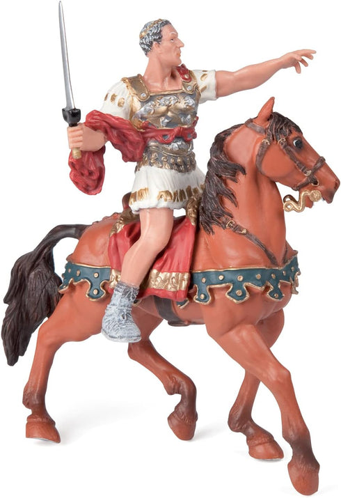 Papo Hand-Painted Figurine - Historical Caesar's Horse - 39805, Collectible for Children, Suitable for Boys and Girls