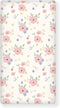 Winpema Dreamy Floral Print Fitted Crib Sheet Flower Baby Crib Sheet Fit Standard