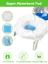 Vivisuyou 90 2-in-1 Disposable Potty Bags Liners Compatible with OXO Tot Go Potty, Refill Bags for Toddler Toilet