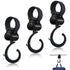 3 Pcs Walker Hook Hanging, 360° Rotation Baby Stroller Wheelchair Hanger Clip for Diaper Bags and Mommy Organizers