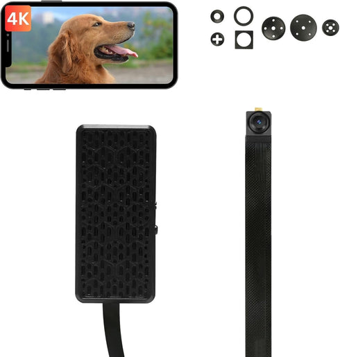 XXAXX WiFi 4K Ultra HD Camera, Video Cam with Detection, App Control, Cloud
