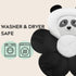 PandaEar Baby Bath Pad for Newborn, Soft Panda Cushion Mat for Sink Bathtub Essentials Shower Gift