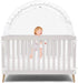 Wonder Space Elegant Baby Crib Net Tent - Minimalist Lace Design -