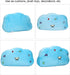 Kids Plush Quran Pillow, Blue Cloud Shape Stuffed Quran Learning Pillow with LED Light