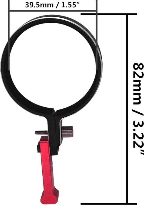 gt5 1.55"-1.65" RC Transmitter Steering Wheel Trigger One-Handed Control Adapter Compatible with Flysky Traxxas TQI