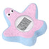 Hamwesh 3 Baby Bath Thermometer, LCD Display Auto On Off Bath Thermometer, Water with Silent Alarm Clock Timing Color