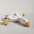 9.8 Inches (Pack 1) Helga The Goose, Pacifier Holder, Security Blanket Lovey, Infant Stuffed Toy, of (Cannoli Cream)