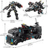Building Block Robot 27 in 1 SWAT Police Command Truck Kit, 585 PCS Educational Toys for Kids Age 6-12