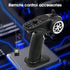 havcybin 2.4ghz 4CH RC Controller Remote and Receiver Digital Radio Transmitter for RC Car Boat Tank (Updated Version)