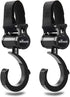 SUNVENO Baby Stroller Hooks for Mom - 2 Pack Purse Shopping Grocery Bag and Accessory