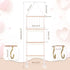 (W1) VISATOR Headband Holder Bows Organizer For Girls Holder Baby Headband Hair Accessories Organizer For Baby Bow