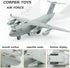CORPER TOYS Diecast Plane Metal Pull-Back Aircraft Toys, Air Plane Model for Kids Birthday