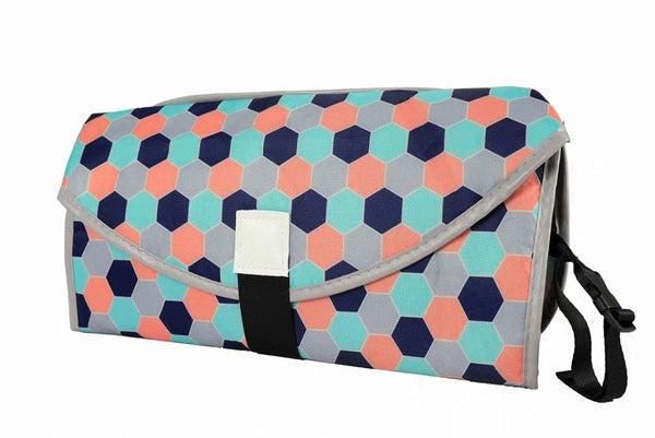 Kerio Portable Changing Pad for Baby Waterproof Foldable Diaper Bag Travel Changing Mat