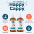 8 Oz (Pack 2) Happy Cappy Medicated Shampoo and Body Wash- Baby Dandruff Shampoo, Helps Cradle Cap and Seborrheic
