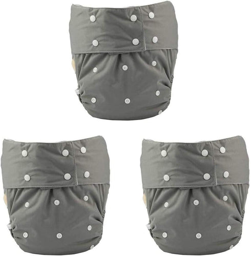 JOBEBE Adult Cloth Diaper Cover Nappy Reusable Washable Adjustable for Disability Incontinence Person