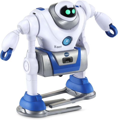 5-in-1 VTech Make-a-Bot Transformable Robot Toy with Sound Sensor and Obstacle Detector