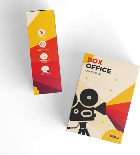 Movie Trivia Card Game for Adults - Cinema Quiz Vol 1, Fun Game Nights for Family and Friends