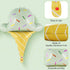 YOTHORN 6 Party,Summer Summer 3) Pcs Ice Cream Balloons, Giant Ice Cream Cone Foil Balloon for Party Decorations