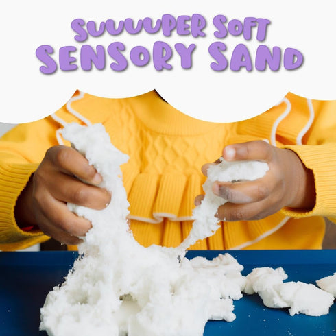 Chuckle & Roar Dream Sand 4 Pack - Tactile Fidget Sensory Activity for Little Ones, Educational Arts and Crafts for