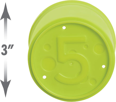 Early Learning Centre Stacking Cups, Sensory Problem-Solving Baby Toy, 10 Colorful Cups with Numbers for Kids 06 Months