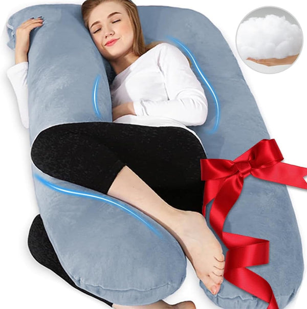 Chilling Home Pregnancy Pillows - U Shaped Maternity Pillow for Pregnant Women