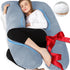 Chilling Home Pregnancy Pillows - U Shaped Maternity Pillow for Pregnant Women