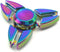 Metal Rainbow Fidget Spinner Toys, High Speed Bearing Stress Reducer for Adults and Children, Office Desk Gadget