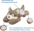 Doireum 3.3 lbs 19.6 inch Weighted Stuffed Animals, Weighted Husky Stuffed Animal Plush Toy Cute Huskies Plush Animals