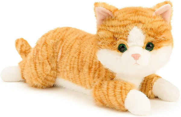 19 inch 3 lbs Cat Weighted Stuffed Animals, Realistic Weighted Cat Stuffed