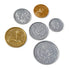 hand2mind Fake Money Coin Assorted Set, Realistic Toy Money for Kids Learning, Set of 96