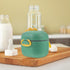 LIOOBO Portable Formula Dispenser Container with Four Compartments Sealed Milk Powder Holder for Travel and Outdoor Use