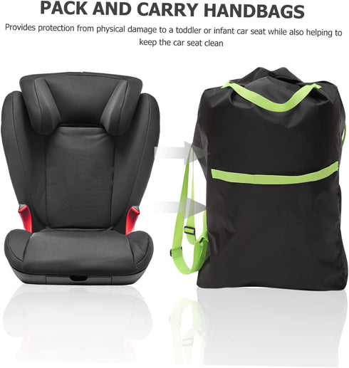 Double Stroller Bag for Airplane Travel Large Capacity Stroller Storage Bag with Shoulder Straps Sturdy Fabric for Easy
