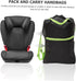 Double Stroller Bag for Airplane Travel Large Capacity Stroller Storage Bag with Shoulder Straps Sturdy Fabric for Easy
