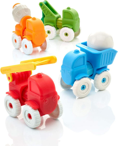 Set 1-5 SmartMax My First Vehicles Magnetic Building STEM Learning Toy Ages