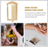 1 12 1 12 Zerodeko Dollhouse Door Scale, Mini Wooden Door, Dollhouse Front Scale, Mini Wooden for Dolls DIY Furniture